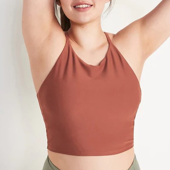 Old Navy Other - Old Navy Women's Light Support PowerSoft Longline Sports Bra in Copper Moon